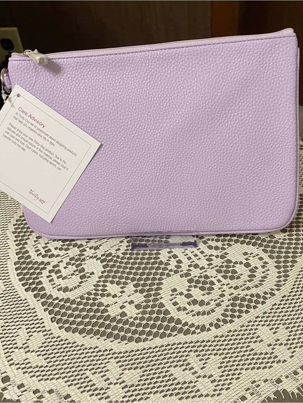 thirty-one Rubie Mini Bag in Coral Pebble or Lavender Sky Pebble your choice - Picture 10 of 12
